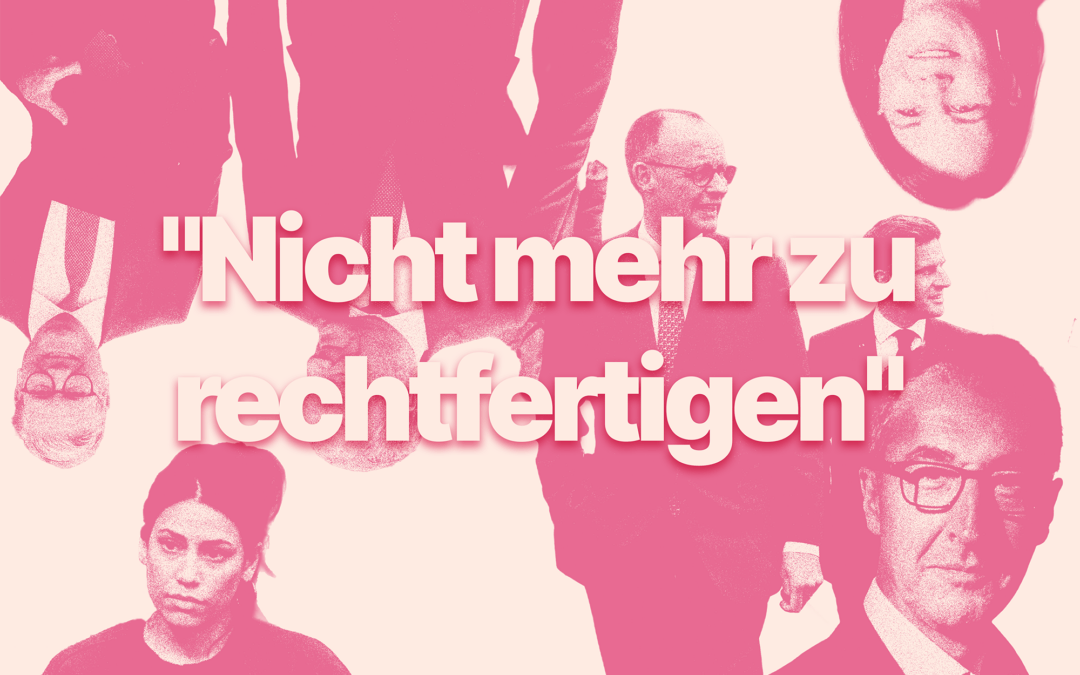 „Nicht mehr zu rechtfertigen“